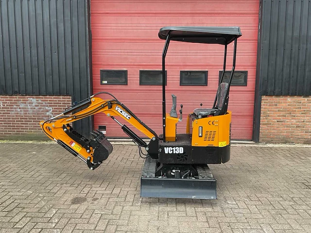 Vicsec vc13d geel minigraafmachine - afbeelding 8 van  22