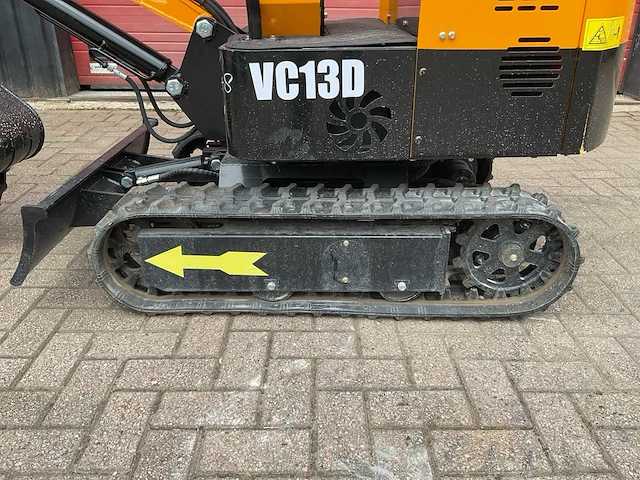 Vicsec vc13d geel minigraafmachine - afbeelding 12 van  22