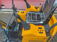 Vicsec vc15d geel/grijs minigraafmachine - afbeelding 5 van  18