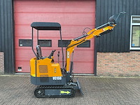 Vicsec vc15d geel/grijs minigraafmachine - afbeelding 12 van  18
