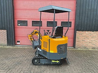 Vicsec vc15d geel/grijs minigraafmachine - afbeelding 13 van  18