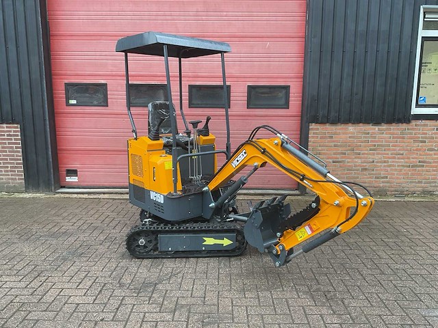 Vicsec vc15d geel/grijs minigraafmachine - afbeelding 15 van  18