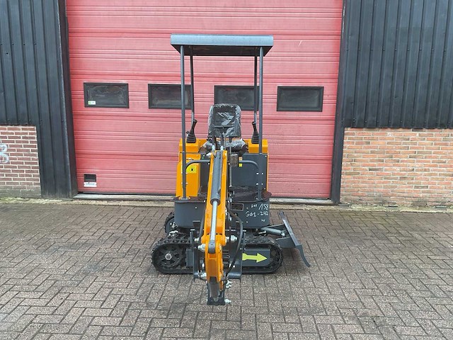 Vicsec vc15d geel/grijs minigraafmachine - afbeelding 16 van  18
