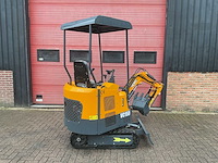 Vicsec vc15d geel/grijs minigraafmachine - afbeelding 17 van  18