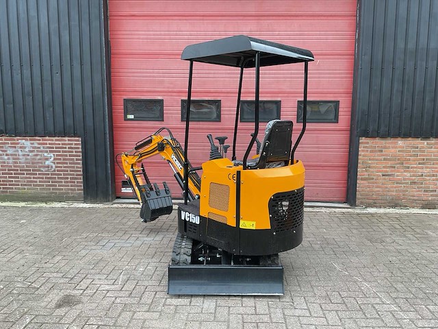 Vicsec vc15d geel/zwart minigraafmachine - afbeelding 8 van  17