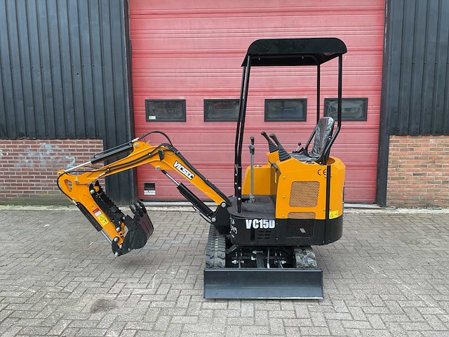 Vicsec vc15d geel/zwart minigraafmachine - afbeelding 9 van  17