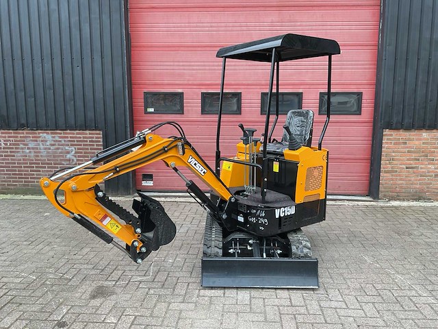 Vicsec vc15d geel/zwart minigraafmachine - afbeelding 1 van  17