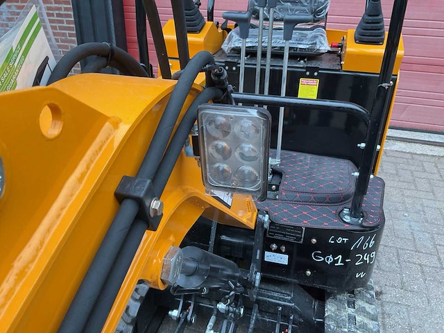Vicsec vc15d geel/zwart minigraafmachine - afbeelding 11 van  17