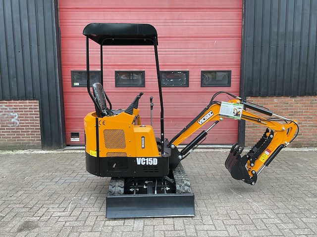 Vicsec vc15d geel/zwart minigraafmachine - afbeelding 17 van  17