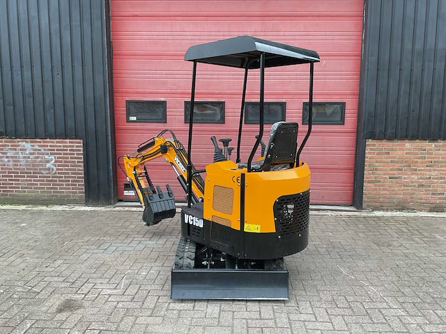 Vicsec vc15d geel/zwart minigraafmachine - afbeelding 8 van  19