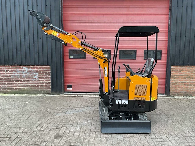 Vicsec vc15d geel/zwart minigraafmachine - afbeelding 10 van  19