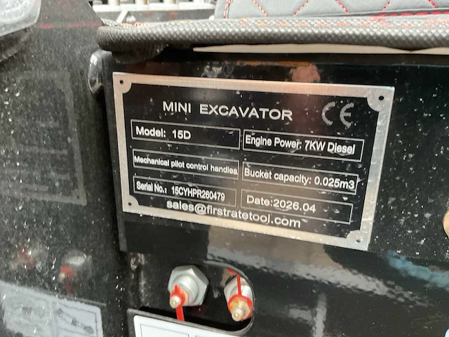 Vicsec vc15d geel/zwart minigraafmachine - afbeelding 14 van  19