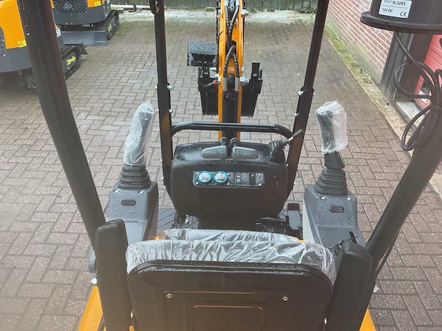 Vicsec vc15g geel minigraafmachine - afbeelding 7 van  22