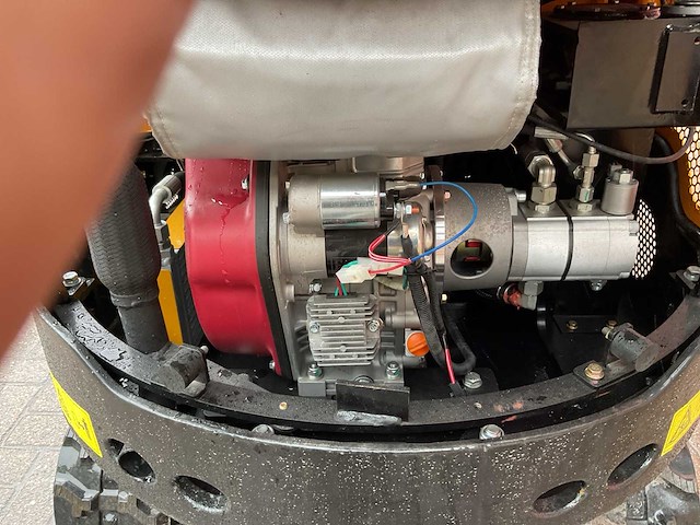 Vicsec vc15g geel minigraafmachine - afbeelding 14 van  22