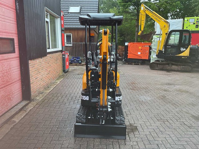 Vicsec vc15g geel minigraafmachine - afbeelding 17 van  22