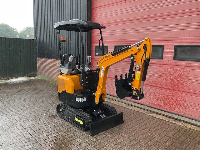 Vicsec vc15g geel minigraafmachine - afbeelding 18 van  22