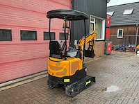 Vicsec vc15g geel minigraafmachine - afbeelding 20 van  22