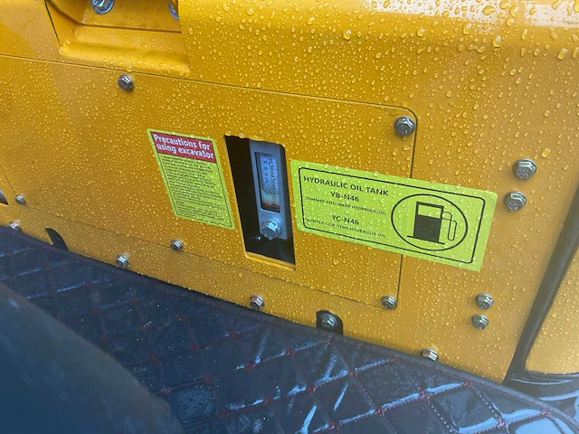 Vicsec vc15g geel minigraafmachine - afbeelding 4 van  22