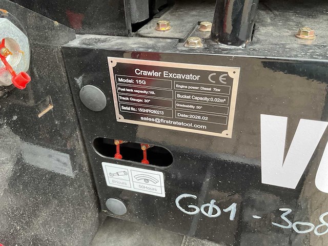 Vicsec vc15g rood minigraafmachine - afbeelding 20 van  23