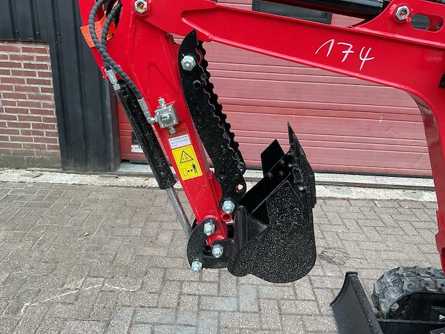 Vicsec vc15g rood minigraafmachine - afbeelding 3 van  7