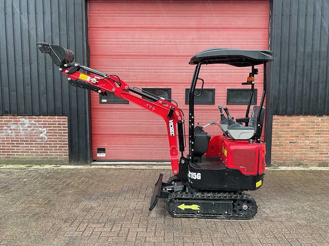 Vicsec vc15g rood minigraafmachine - afbeelding 16 van  23