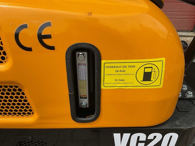 Vicsec vc20 by kubota minigraafmachine - afbeelding 10 van  21