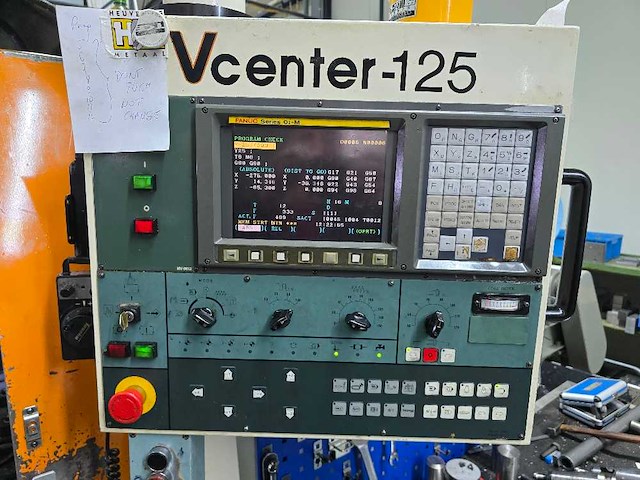 Victor - 2002 - v center 125 - verticale machinecentra - afbeelding 10 van  16