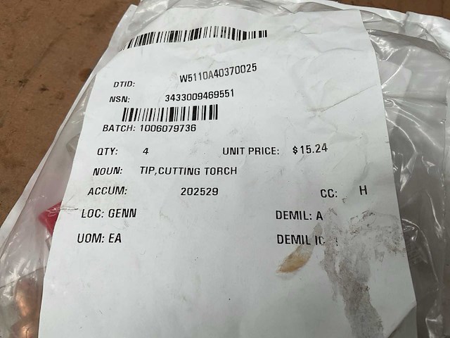 Victor cutting torch tip (4x) - afbeelding 2 van  5