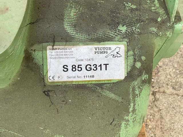Victor s 85 g31t centrifugaalpomp - afbeelding 2 van  4