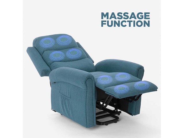 Victoria - verwarmde sta-op massagestoel | elektrisch - afbeelding 3 van  8