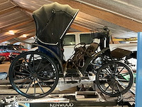 Victoria paarden koets - afbeelding 1 van  16