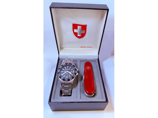 Victorinox automatisch herenhorloge - swiss army s.a.w. model - afbeelding 1 van  9