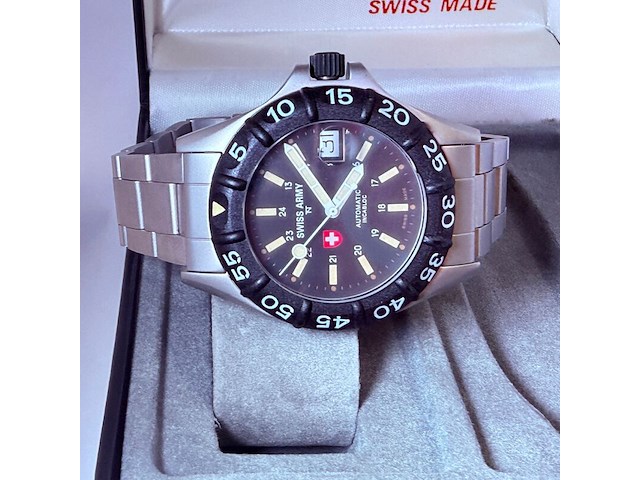 Victorinox automatisch herenhorloge - swiss army s.a.w. model - afbeelding 3 van  9