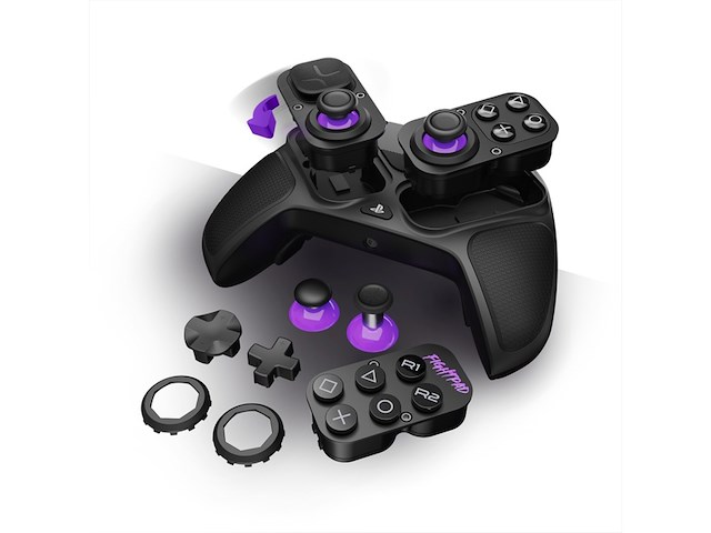 Victrix pro bfg draadloze playstation controller zwart - afbeelding 2 van  5