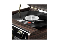 Victrola empire junior 4-in-1 bluetooth turntable music centre expresso - afbeelding 2 van  4