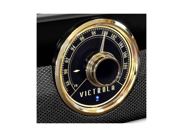 Victrola empire junior 4-in-1 bluetooth turntable music centre expresso - afbeelding 3 van  4