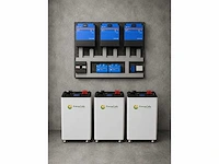 Victron energy ess 3-fase batterijopslagsysteem - 48kwh lfp batterij - 3x multiplus-ii 5000 - 2026