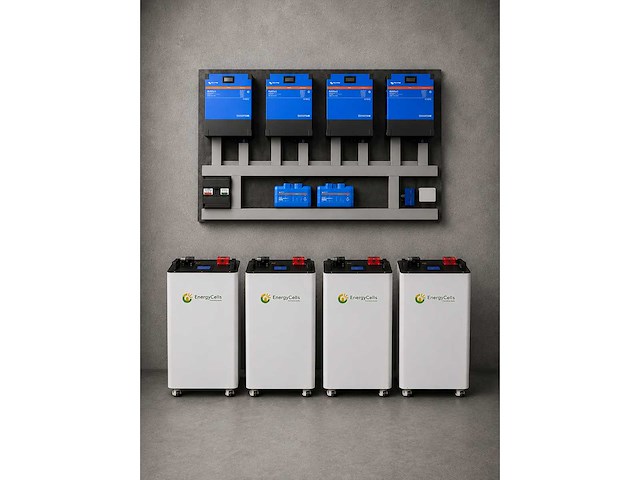 Victron energy ess 3-phase battery storage system - 60kwh lfp & 3x multiplus ii 5000 - 2026 - 2026 - afbeelding 1 van  5