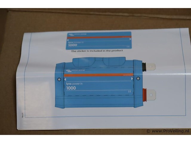 Victron lynx power in gelijkstroomverzamelrail 1000 - afbeelding 4 van  4