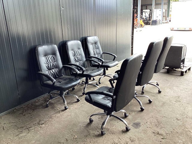 Vida xl bureaustoel (6x) - afbeelding 1 van  4