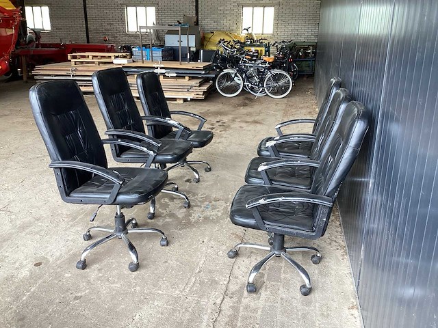 Vida xl bureaustoel (6x) - afbeelding 2 van  4
