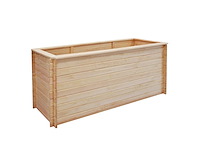 Vida xl grenen bloembak - 200x50x90 cm (2x)