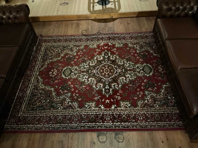 Vida xl shafira berry red vloerkleed 280x180cm (10x) - afbeelding 1 van  7