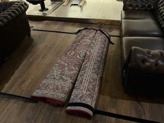 Vida xl shafira berry red vloerkleed 280x180cm (10x) - afbeelding 2 van  7