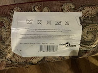 Vida xl shafira berry red vloerkleed 280x180cm (10x) - afbeelding 7 van  7