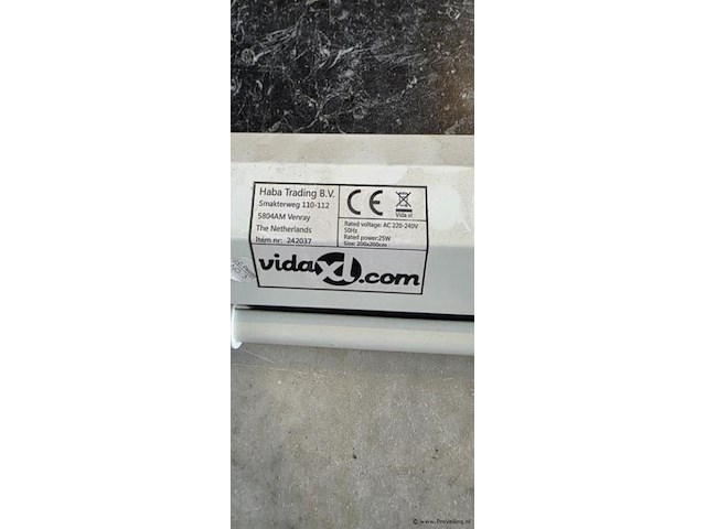 Vidaxl beamerscherm - afbeelding 2 van  2