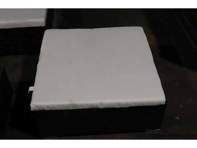 Vidaxl loungeset incl. tafel & kussens - 280x140cm - afbeelding 7 van  8