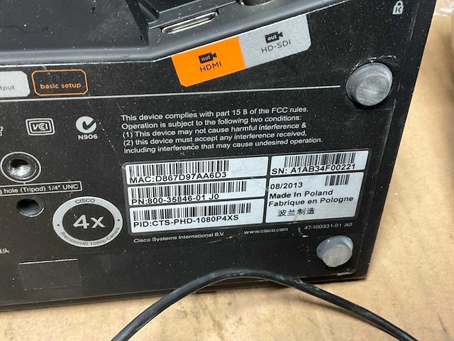 Video conference camera (5x) - afbeelding 8 van  9