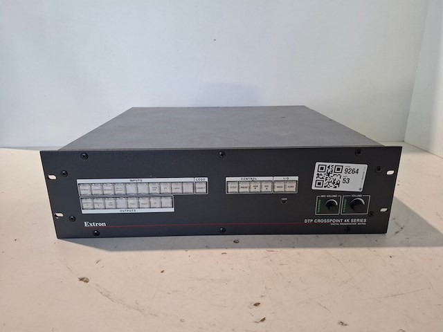 Video matrix, extron, dtp crosspoint 108 4k - afbeelding 1 van  4