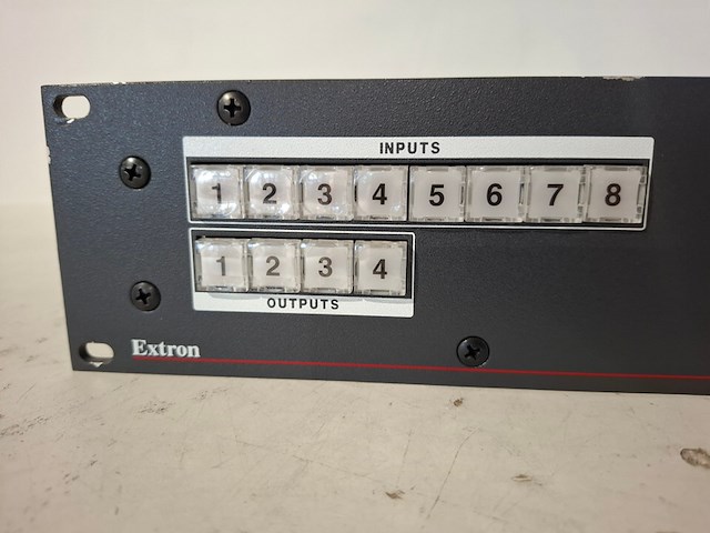 Video matrix, extron, dtp crosspoint 82 4k - afbeelding 3 van  4